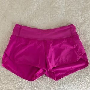 Lulu Lemon Speed Up Shorts